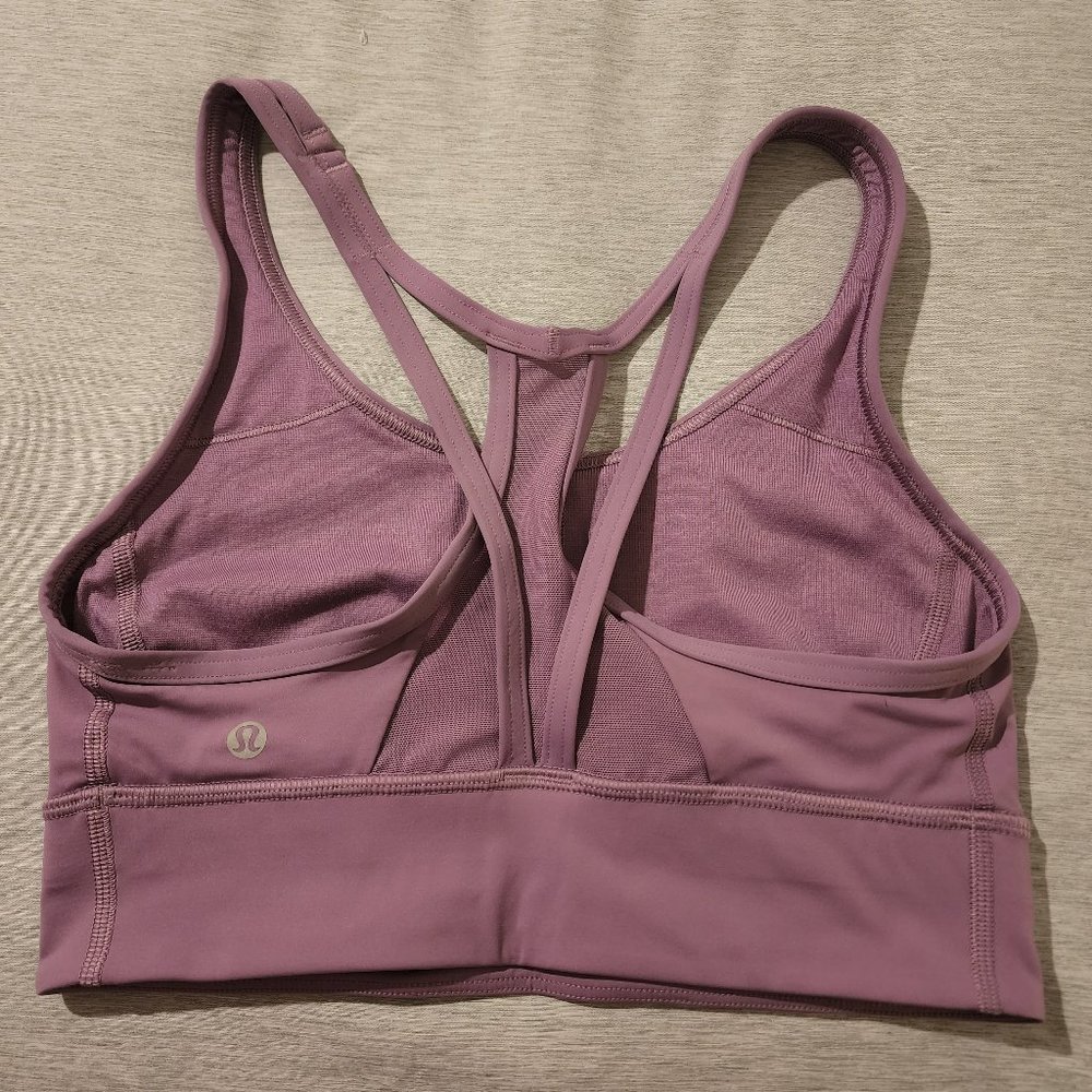 Lululemon Mesh-Back Longline Train Bra